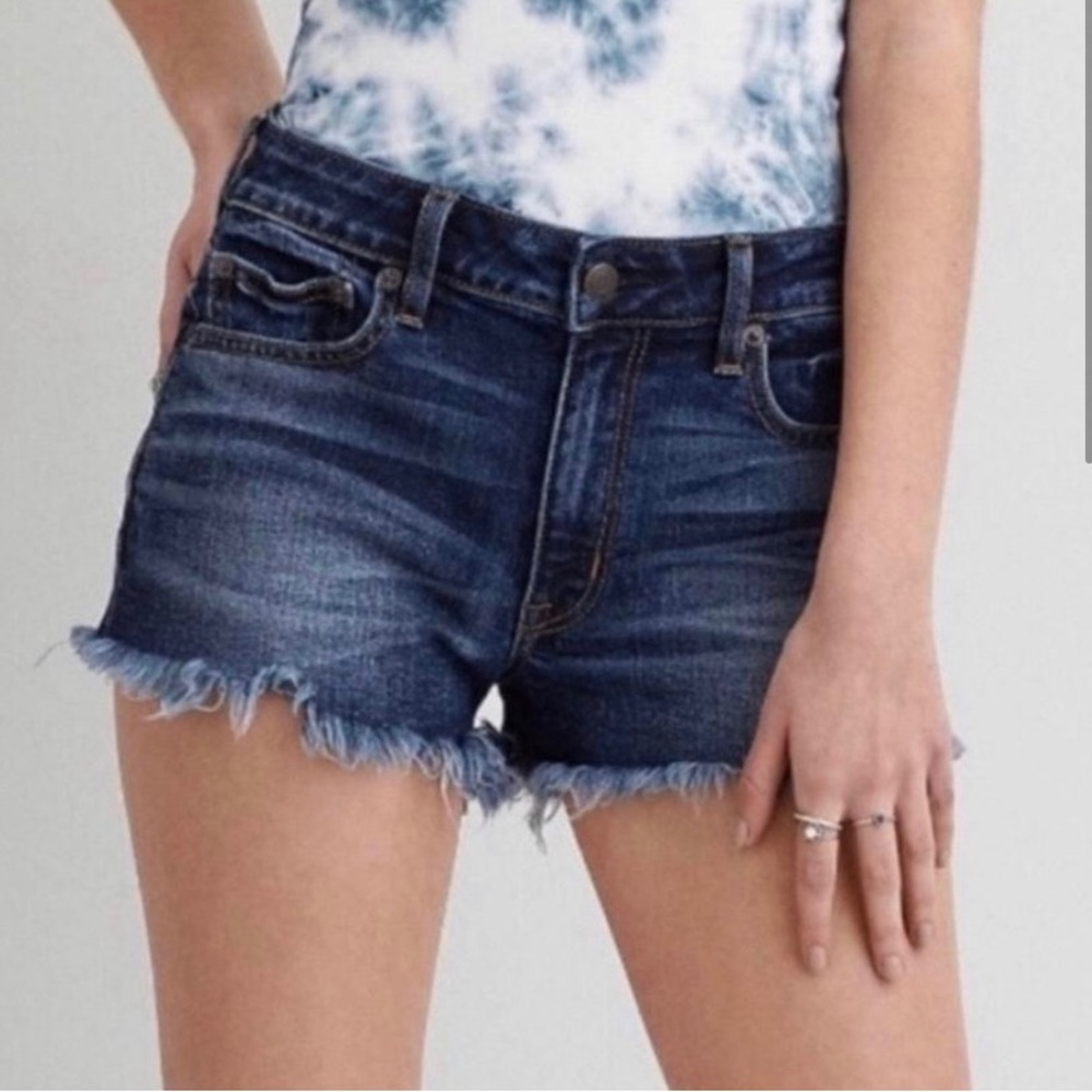 AMERICAN EAGLE Vintage High Rise Festival Jean Shorts - Size 6